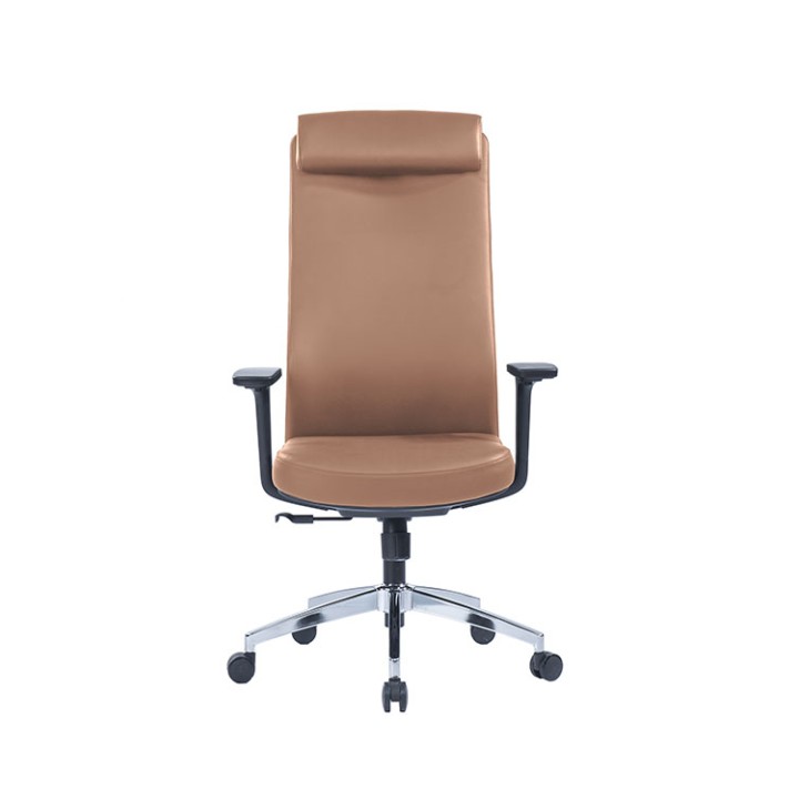 CH-366A Leather Manager Chair Brown
